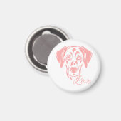 Aimant Love Dalmata (Recto/Verso)