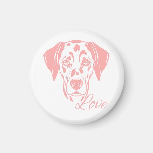 Aimant Love Dalmata (Devant)