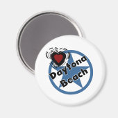 Aimant Love Daytona Beach (Recto/Verso)