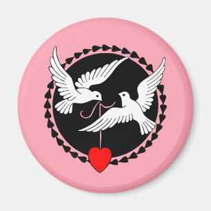 Aimant Love Doves