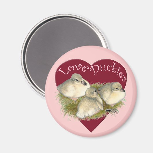 Aimant Love Duckies (Recto/Verso)