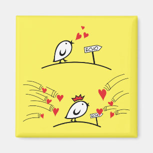 Aimant LOVE ECHO - Bande dessinée Tweetlercools 1