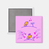 Aimant LOVE ECHO - Bande dessinée Tweetlercools 3 (Recto/Verso)