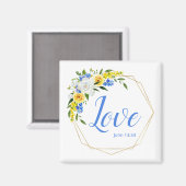 Aimant Love Floral (Recto/Verso)