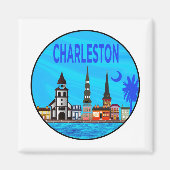 Aimant Love for Charleston (Devant)