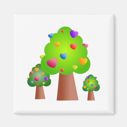 Aimant Love Forest (Devant)