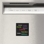 Aimant Love fridge maget (In Situ (Lave-vaisselle))