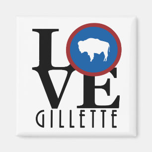 Aimant LOVE Gillette Wyoming
