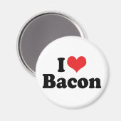Aimant Love Heart Bacon (Recto/Verso)