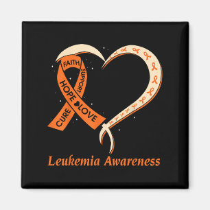Aimant Love Hope Soutien Leucémie Cancer Sensibilisation