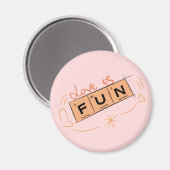 Aimant Love Is Fun (Recto/Verso)