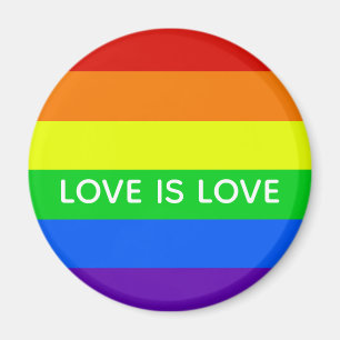 Aimant Love is Love Gay Pride LGBTQ Beautiful
