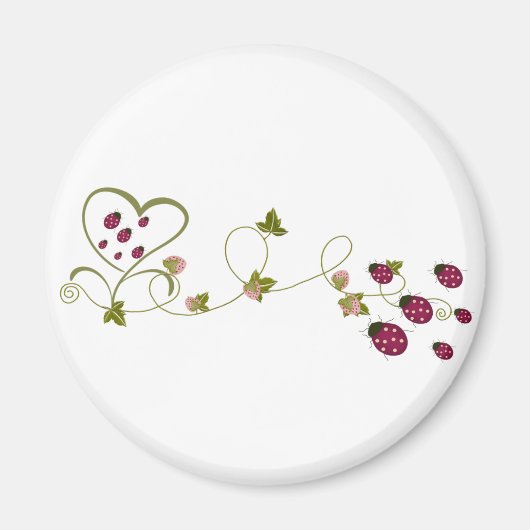 Aimant Love Ladybugs (Devant)