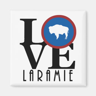 Aimant LOVE Laramie Wyoming