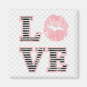 Aimant Love Lips (Devant)