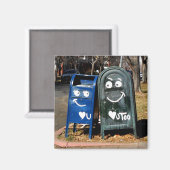 Aimant love mailboxes : je vous coeur (Recto/Verso)
