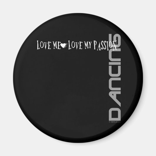 Aimant Love Me - Love My Passion - Danser (Devant)
