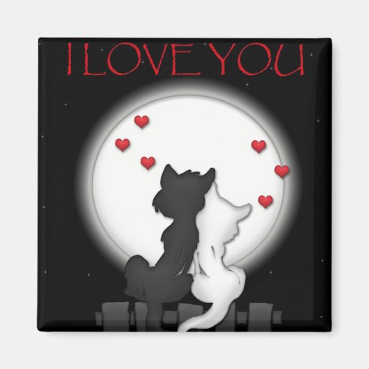 Aimant Love Moon (Devant)