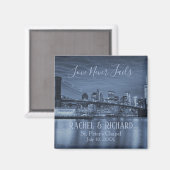 Aimant Love Never Fails Save the Date NYC Theme (Recto/Verso)