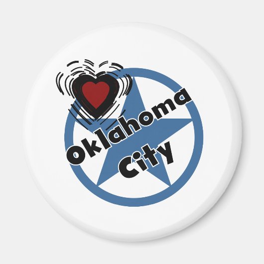 Aimant Love Oklahoma City (Devant)