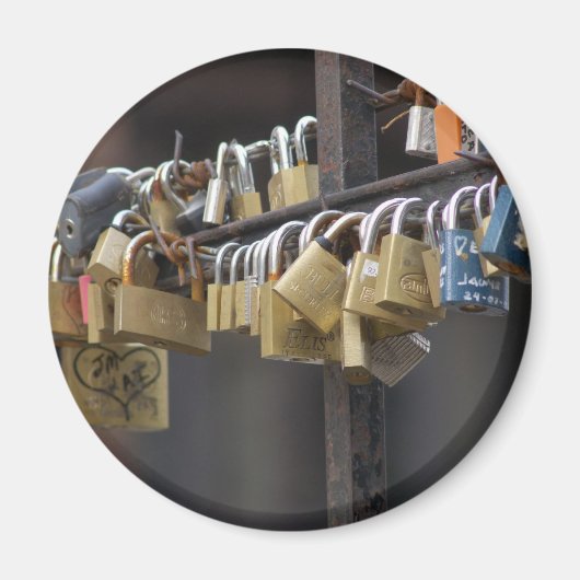 Aimant Love Padlocks, Prague (Devant)