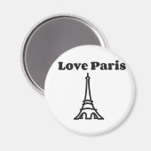 Aimant Love Paris (Recto/Verso)