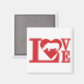 Aimant Love-Rhinos (Recto/Verso)