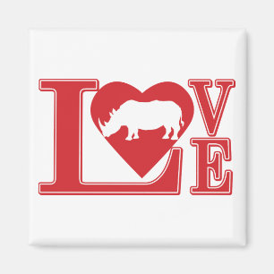 Aimant Love-Rhinos