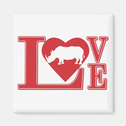 Aimant Love-Rhinos (Devant)