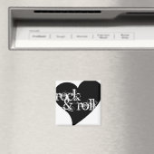 Aimant Love Rock & Roll Design (In Situ (Lave-vaisselle))