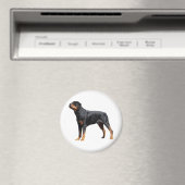 Aimant Love Rottweiler Chien chiot (In Situ (Lave-vaisselle))