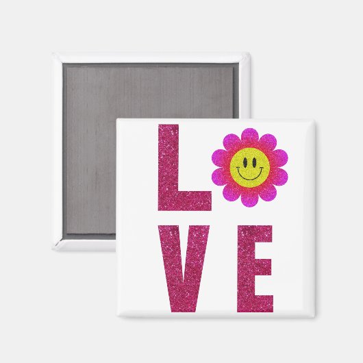 Aimant Love Sunflower (Recto/Verso)