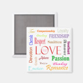 Aimant Love Synonyms par Shirley Taylor (Recto/Verso)