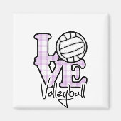 Aimant Love Volleyball (Devant)