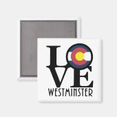 Aimant LOVE Westminster Colorado (Recto/Verso)
