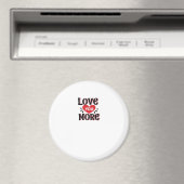 Aimant Love You More Creative Style Design  (In Situ (Lave-vaisselle))
