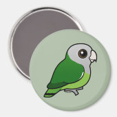 Aimant Lovebird à tête grise (Recto/Verso)