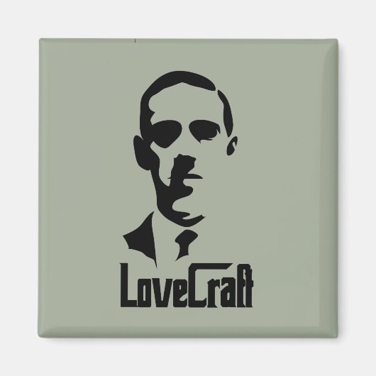 Aimant Lovecraft face style (Devant)