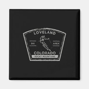 Aimant Loveland Colorado Ski de neige