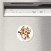 Aimant Lovely face (In Situ (Lave-vaisselle))