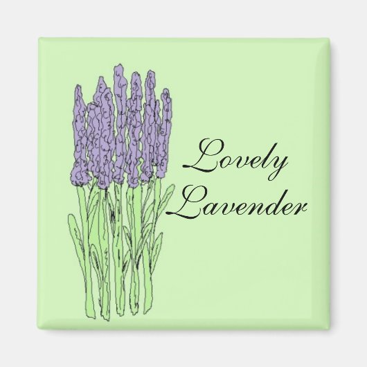 Aimant Lovely Lavender (Devant)
