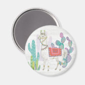 Aimant Lovely Llamas V (Recto/Verso)