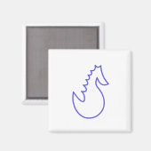Aimant Lovely Seahorse (Recto/Verso)