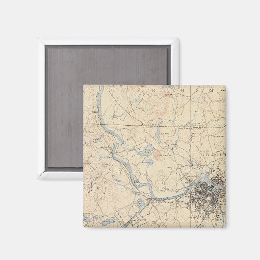 Aimant Lowell, Massachusetts (Recto/Verso)