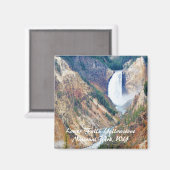 Aimant Lower Falls, Yellowstone Park, Wy (Recto/Verso)