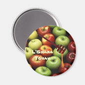 Aimant L'Shana Tovah (Recto/Verso)