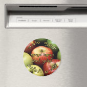 Aimant L'Shana Tovah - Lettres de script hébreu (In Situ (Lave-vaisselle))