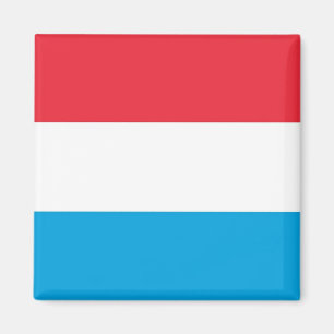 Aimant LU - Luxembourg - Drapeau