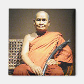 Aimant Luang Poo Cha Subhaddho ... Moine bouddhiste (Devant)