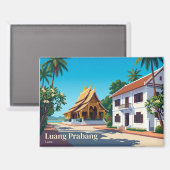 Aimant Luang Prabang Laos (Recto/Verso)